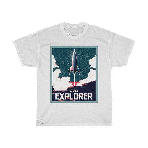Mens Space Rocket T-Shirt