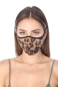 FASHION MASK O/TY002 ANIMAL PRINT FILTER FACE MASK