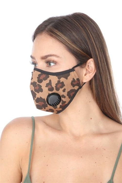 FASHION MASK O/TY002 ANIMAL PRINT FILTER FACE MASK